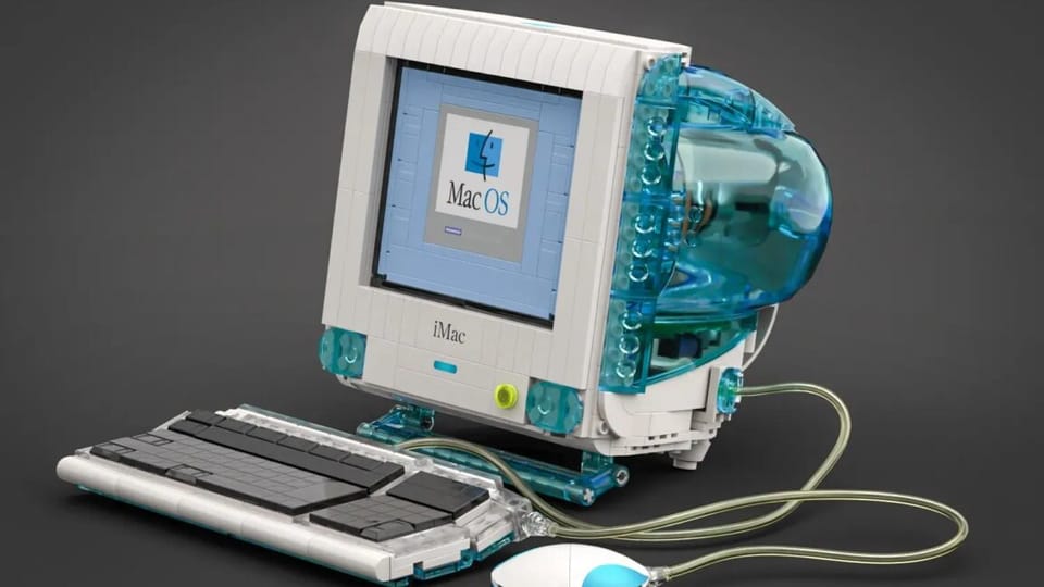 乐高创意积木复刻经典iMac G3,唤醒复古科技情怀
