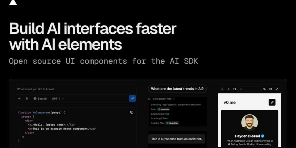 v0.dev 颠覆性效率:AI驱动的低代码开发加速实体应用落地