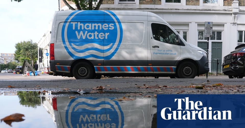 Thames Water获罚款支付缓冲,避免破产与国有化风险