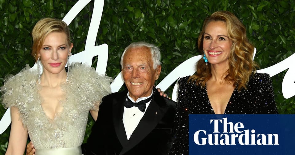 Giorgio Armani：重塑时尚叙事，定义时代风格的巨匠陨落
