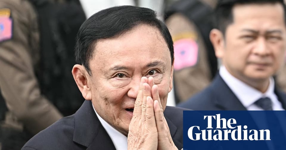 泰国前总理他信获刑一年，政治生涯再受重创