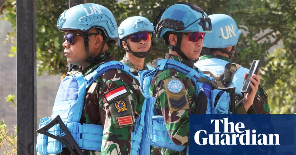 以军无人机袭击黎巴嫩南部联合国维和部队,国际法与地区稳定再遭挑战