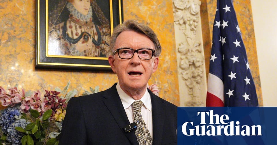 英国驻美大使因与爱泼斯坦关联被撤换,暴露背景审查漏洞