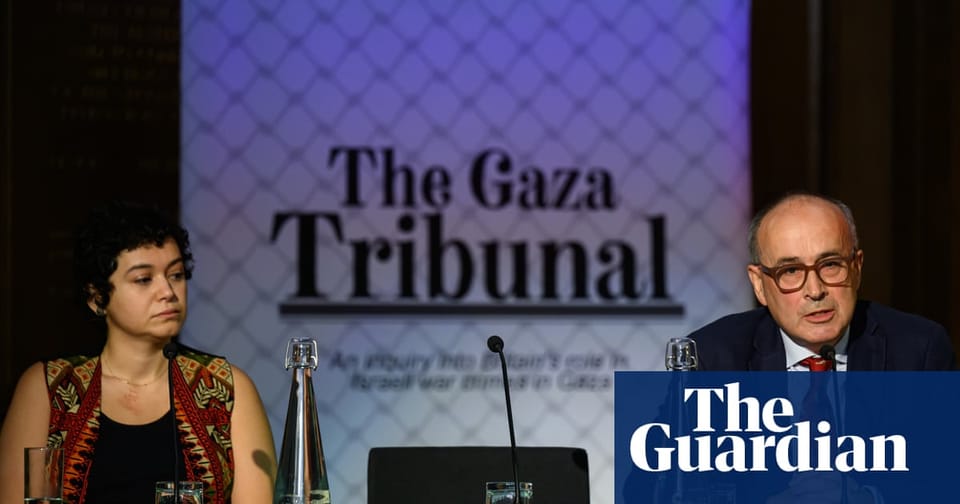 英国零部件涉嫌助长加沙儿童伤亡，独立法庭审视英国责任
