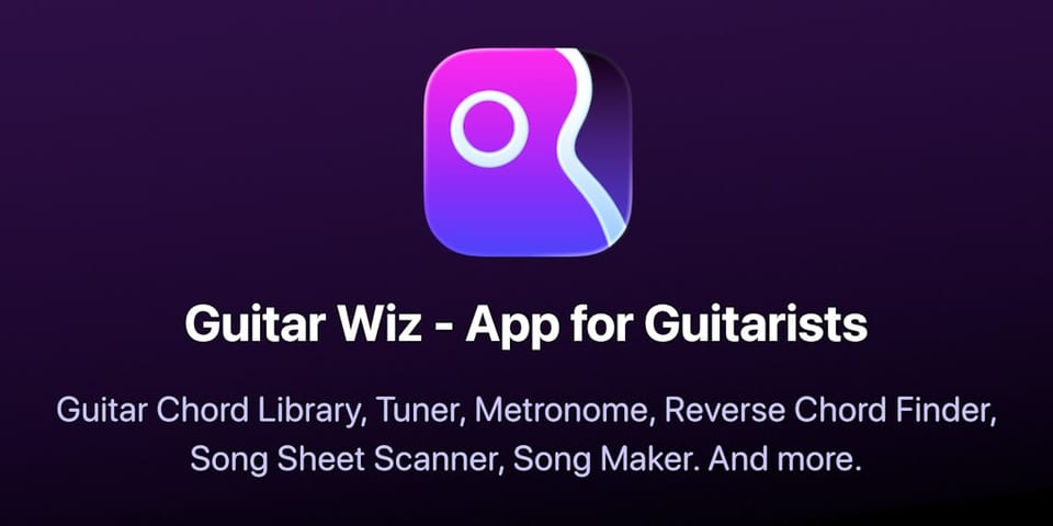 Guitar Wiz:独立开发者打造全能吉他学习工具,赋能音乐创作与无障碍体验