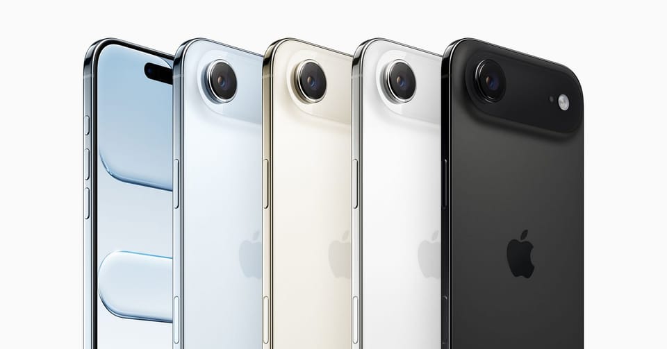 iPhone Air定义超薄新标杆，Pro系列回归铝合金材料
