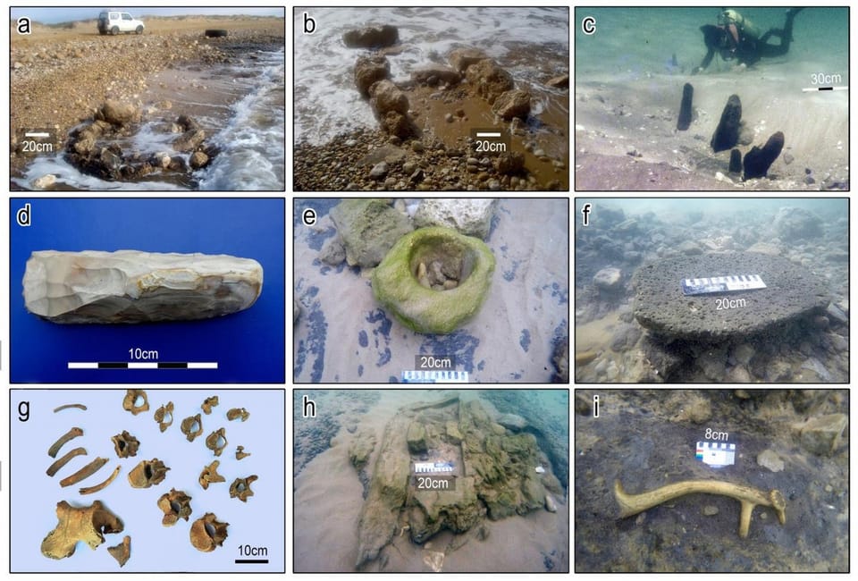 以色列海岸发现7000年前古老海堤:揭示早期海岸防护与气候适应史