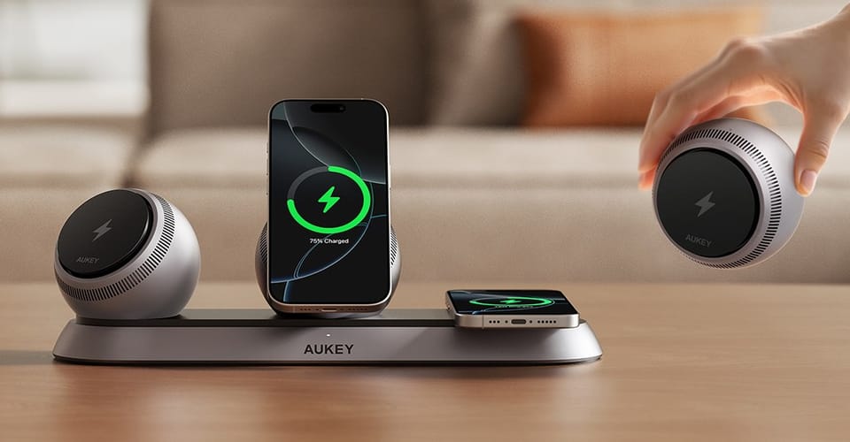 Aukey MagFusion Ark：模块化充电新纪元，重新定义无线与便携