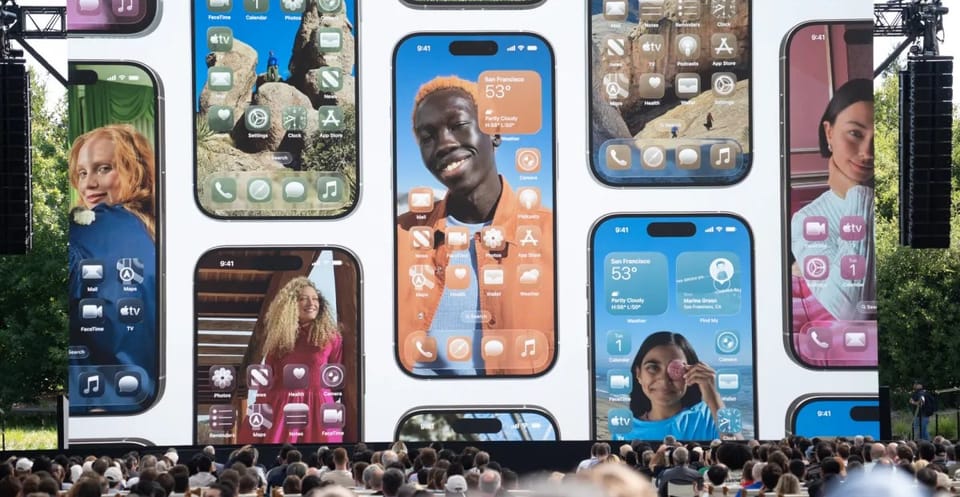 iOS 26携Liquid Glass设计语言登场，重塑Apple跨平台体验