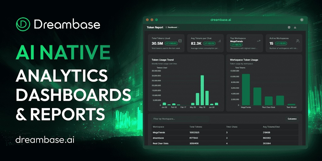 Dreambase 登场:数据库原生分析,重塑数据洞察的效率与可及性
