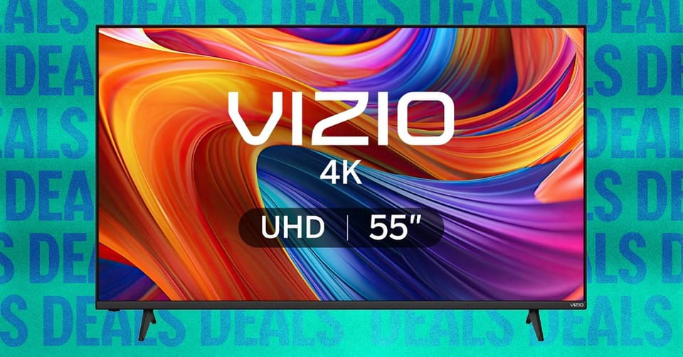 沃尔玛Vizio 55英寸4K电视大幅降价，以低于300美元的超值价提供杜比视界与可变刷新率